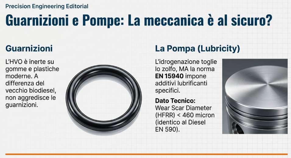 HVO guarnizioni e pompe