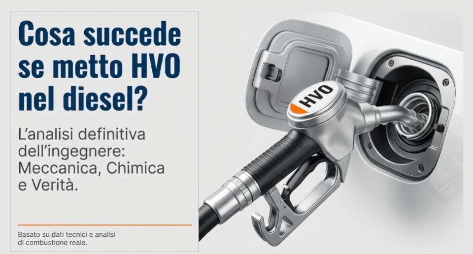 Cosa succede se metto HVO nel diesel